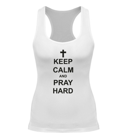 Женская борцовка Keep Calm & Pray Hard