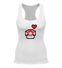 Женская борцовка Влюбленный грибок из игры Марио