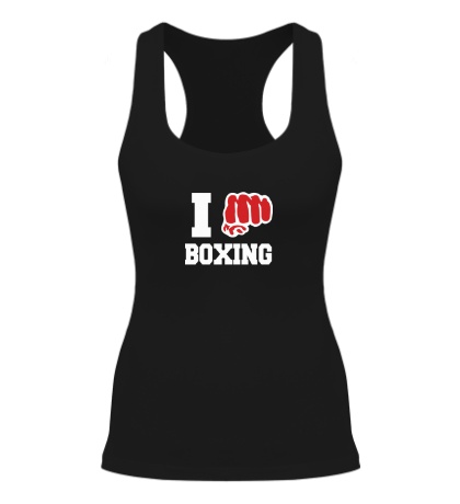 Женская борцовка I love boxing