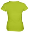 Женская футболка «Смайл сомнения glow» - Фото 2