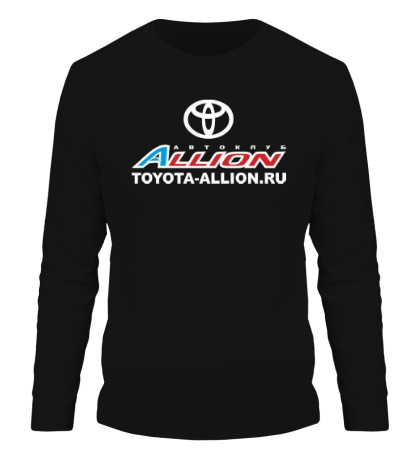 Мужской лонгслив «Toyota Allion Club»