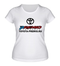 Женская футболка Toyota Premio Club