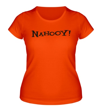 Женская футболка Nahooy