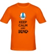 Мужская футболка «Keep calm and band» - Фото 1