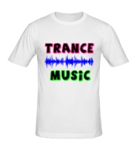 Мужская футболка Trance music