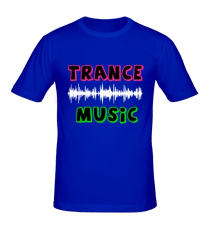 Мужская футболка «Trance music»