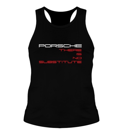 Мужская борцовка «Porsche: No substitute»