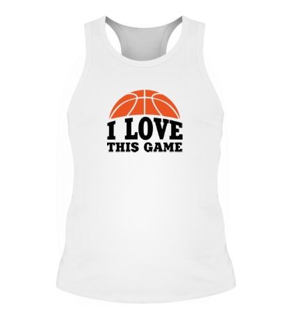 Мужская борцовка «I love this Basketball»