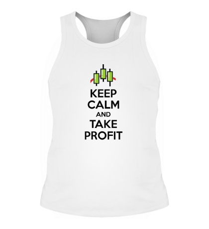 Мужская борцовка «Keep calm and take profit»