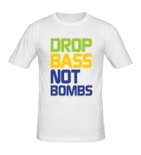 Мужская футболка Drop bass not bomb