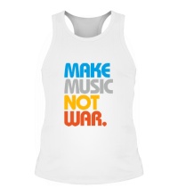 Мужская борцовка Make music not war