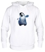 Толстовка с капюшоном «Пушистый пингвин» - Фото 1