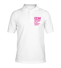 Рубашка поло EDM so fucking good