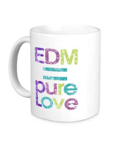 Керамическая кружка EDM pure love
