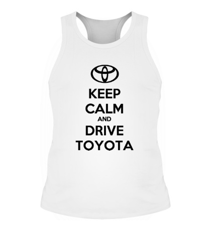 Мужская борцовка Keep calm and drive Toyota
