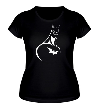 Женская футболка Мультяшный Бэтман