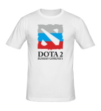 Мужская футболка Dota 2: Russian Comunity