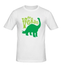 Мужская футболка Go vegan