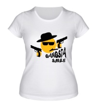 Женская футболка Gangsta smile