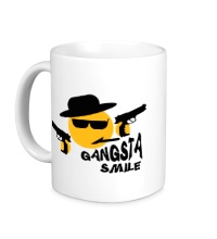 Керамическая кружка Gangsta smile