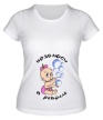 Женская футболка «Появлюсь в феврале девочка» - Фото 1