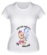 Женская футболка «Появлюсь в мае девочка» - Фото 1