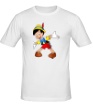 Мужская футболка «Пиноккио» - Фото 1