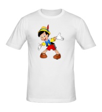Мужская футболка Пиноккио
