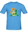 Мужская футболка «Львенок и черепаха» - Фото 1
