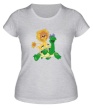 Женская футболка «Львенок и черепаха» - Фото 1