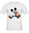 Мужская футболка «Микки Маус судья» - Фото 1