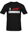 Мужская футболка «I shotgun zombies» - Фото 1