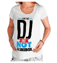 Футболка для беременной I am the DJ