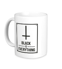 Керамическая кружка Black is Everything