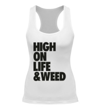 Женская борцовка High on Life & Weed