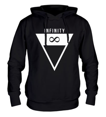 Толстовка с капюшоном Infinity Triangle