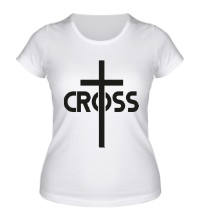 Женская футболка Long Cross