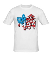 Мужская футболка Rage Like an American