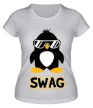 Женская футболка «SWAG Penguin» - Фото 1