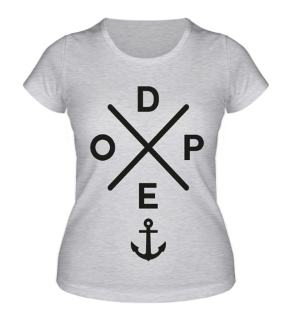 Женская футболка Dope Anchor