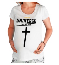 Футболка для беременной Cross Universe