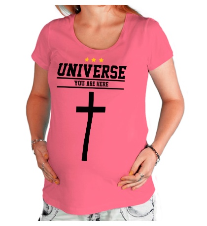 Футболка для беременной «Cross Universe»