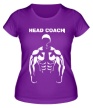 Женская футболка «Head coach» - Фото 1