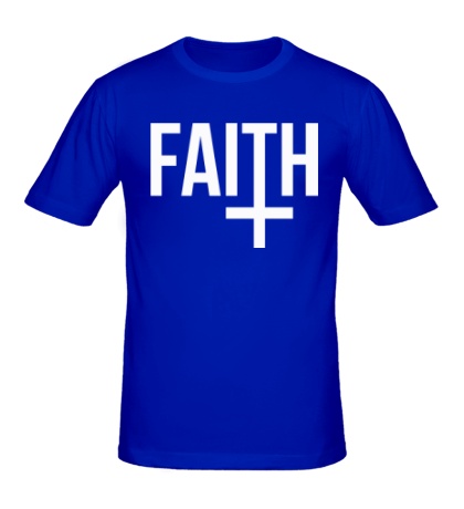 Мужская футболка «Faith Cross»