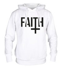 Толстовка с капюшоном Faith Cross