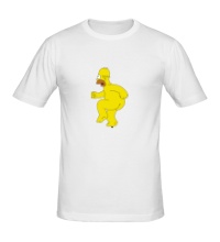 Мужская футболка Голый Гомер