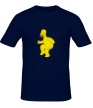 Мужская футболка «Голый Гомер» - Фото 1