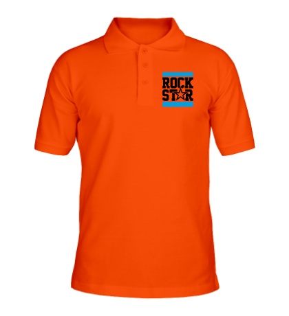 Рубашка поло «Run Rock Star»