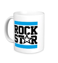 Керамическая кружка Run Rock Star