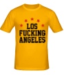 Мужская футболка «Los Fucking Angeles» - Фото 1
